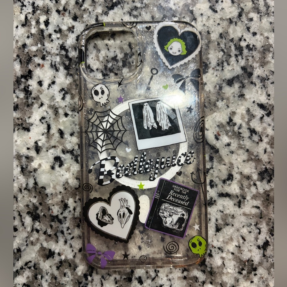 Velvet Caviar Beetlejuice Ghost with the Most iPhone Case